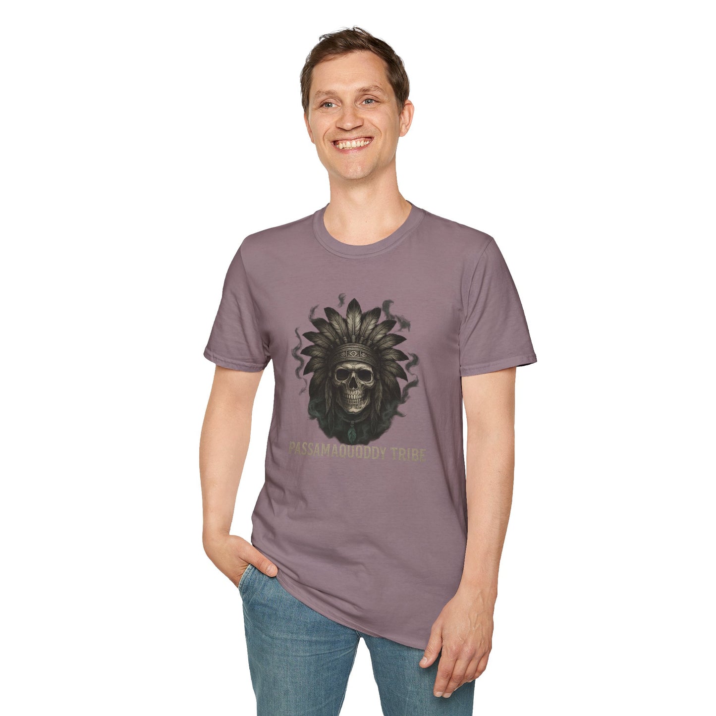 Tribal Graphic T-Shirt - Passamaquoddy Tribe Design7, Gift for Adventurers