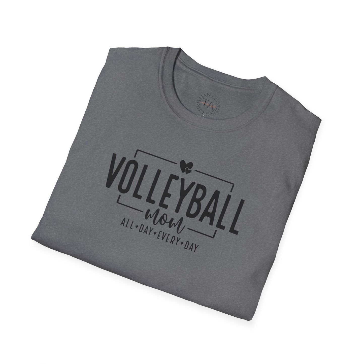 Volleyball Tee - All Day Every Day, Sports Shirt, Casual Wear, Gift for Athletes, Summer Outfit