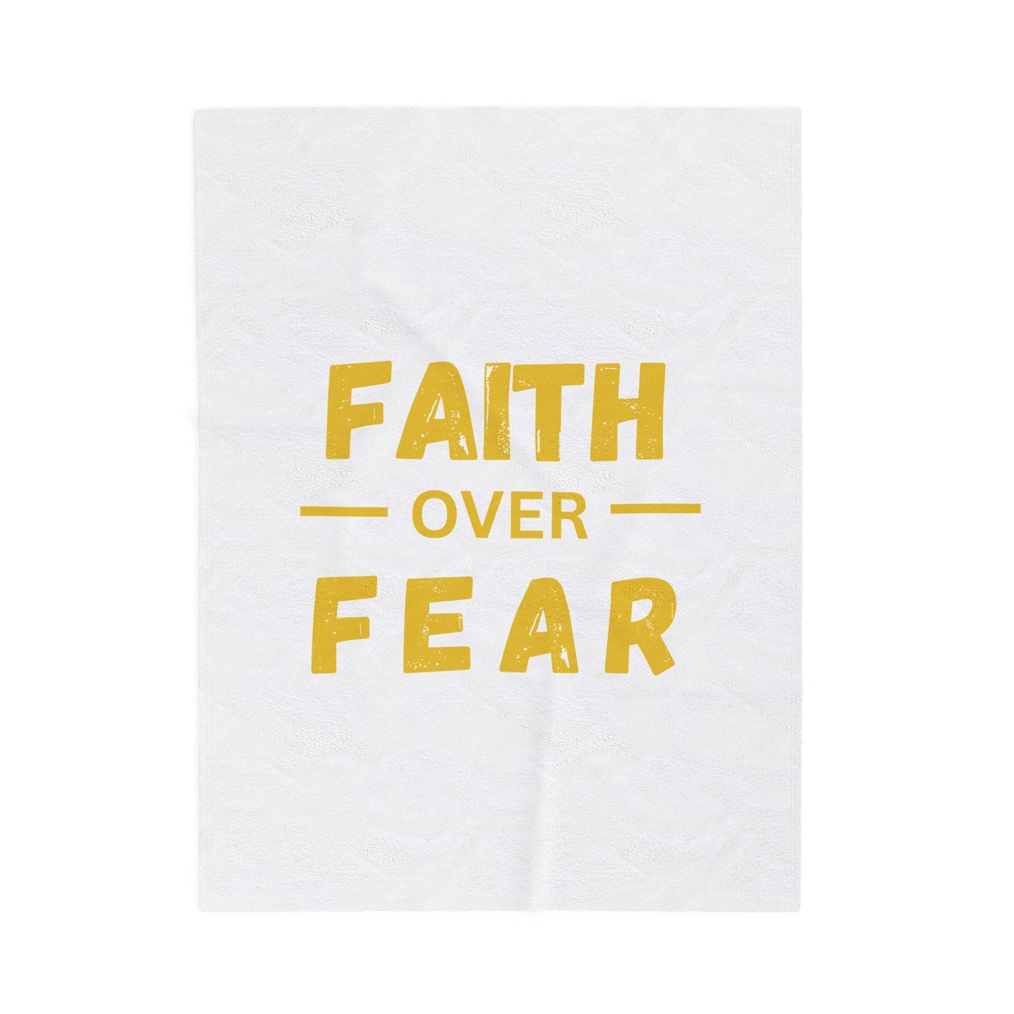 Faith Inspired Faith Over Fear Cozy Velveteen Plush Blanket with Motivational Quote - Perfect for Home Decor, Gifts, and Comfort, Faith over Fear, Inspirational [...]