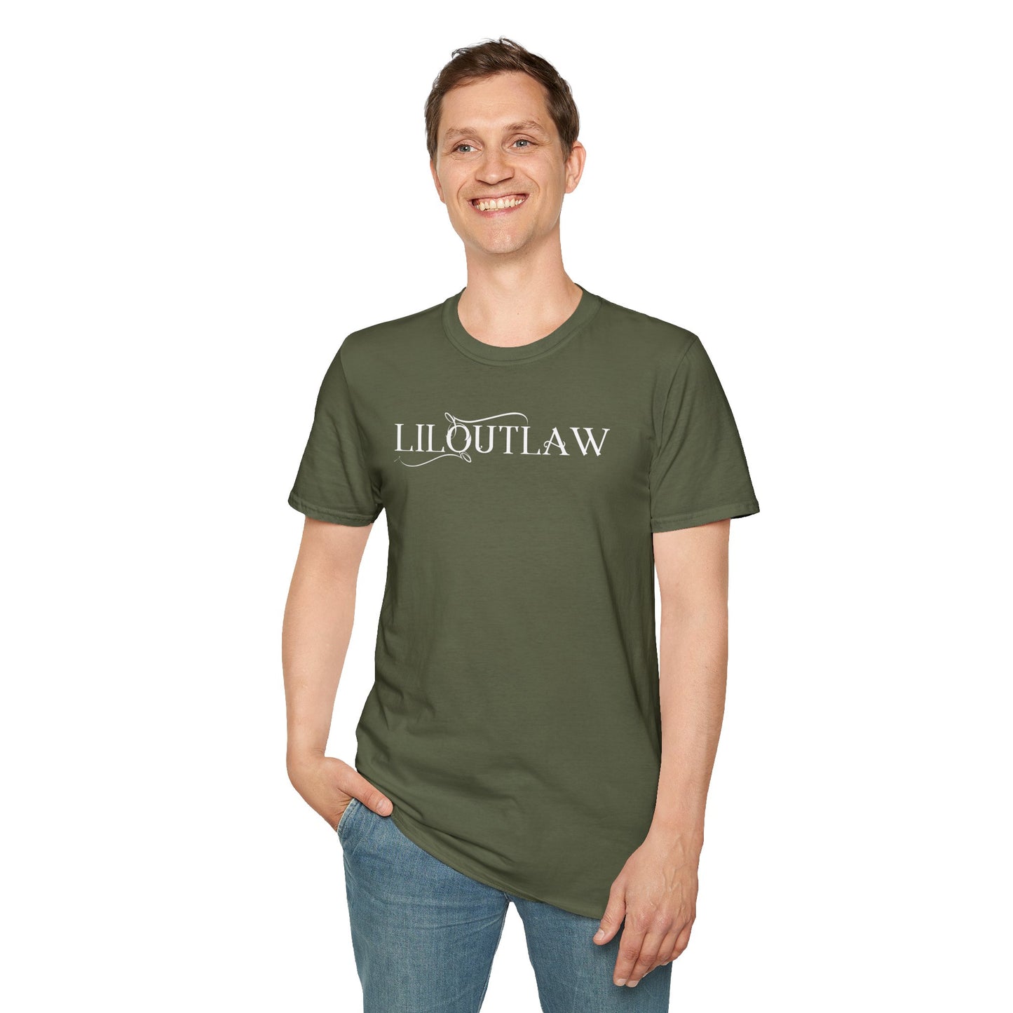 Lil Outlaw Graphic Tee, Music Lover Gift, Street Style Shirt, Casual Wear, Unisex Tshirt