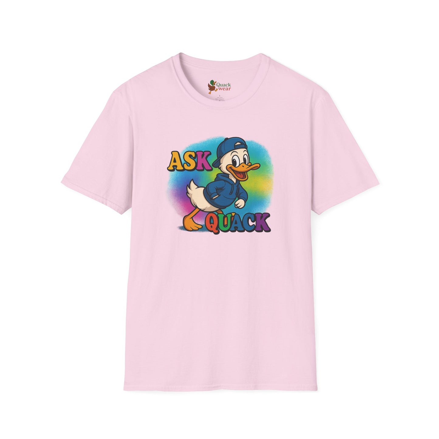 Ask Quack Quirky Duck Humor T-Shirt