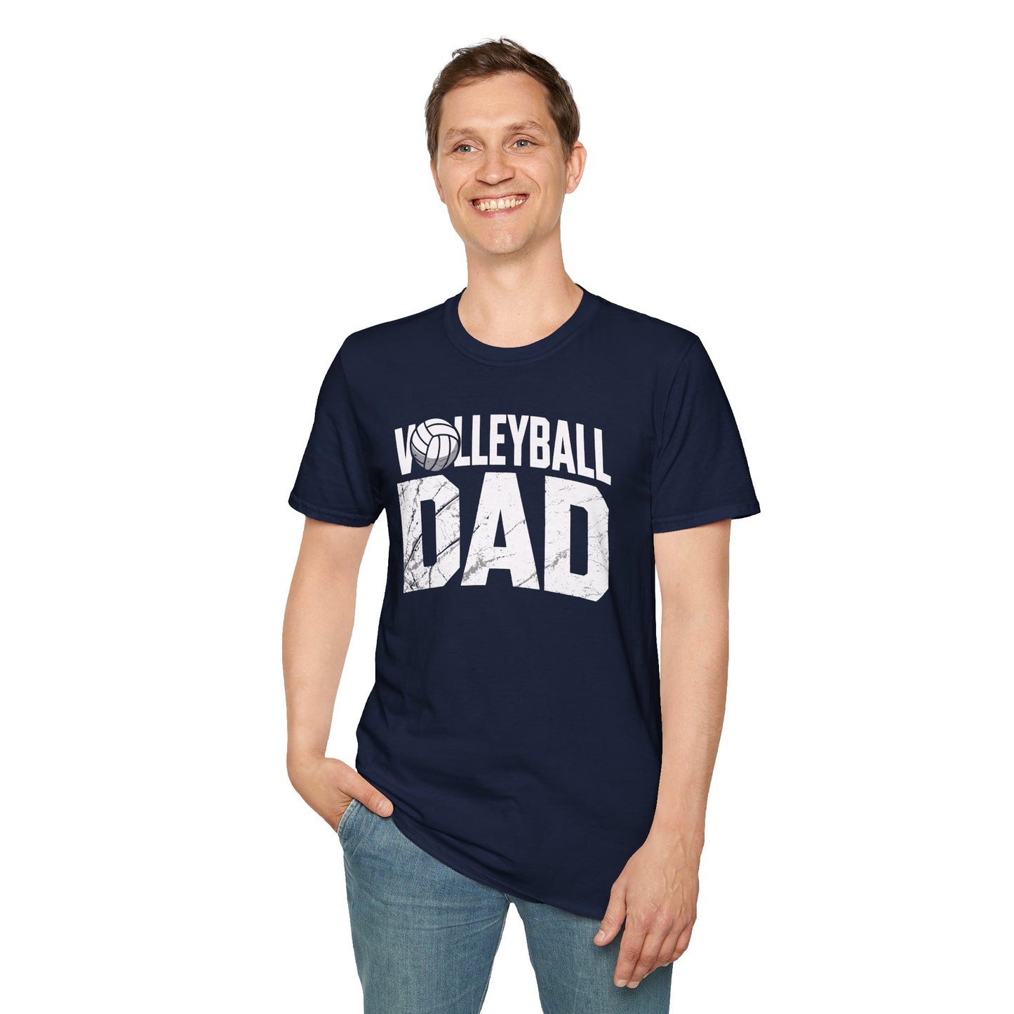 Volleyball Dad T-Shirt - Customizable