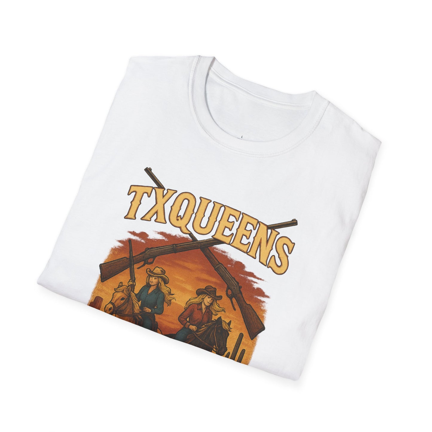 TXQUEENS Western Graphic Unisex T-Shirt
