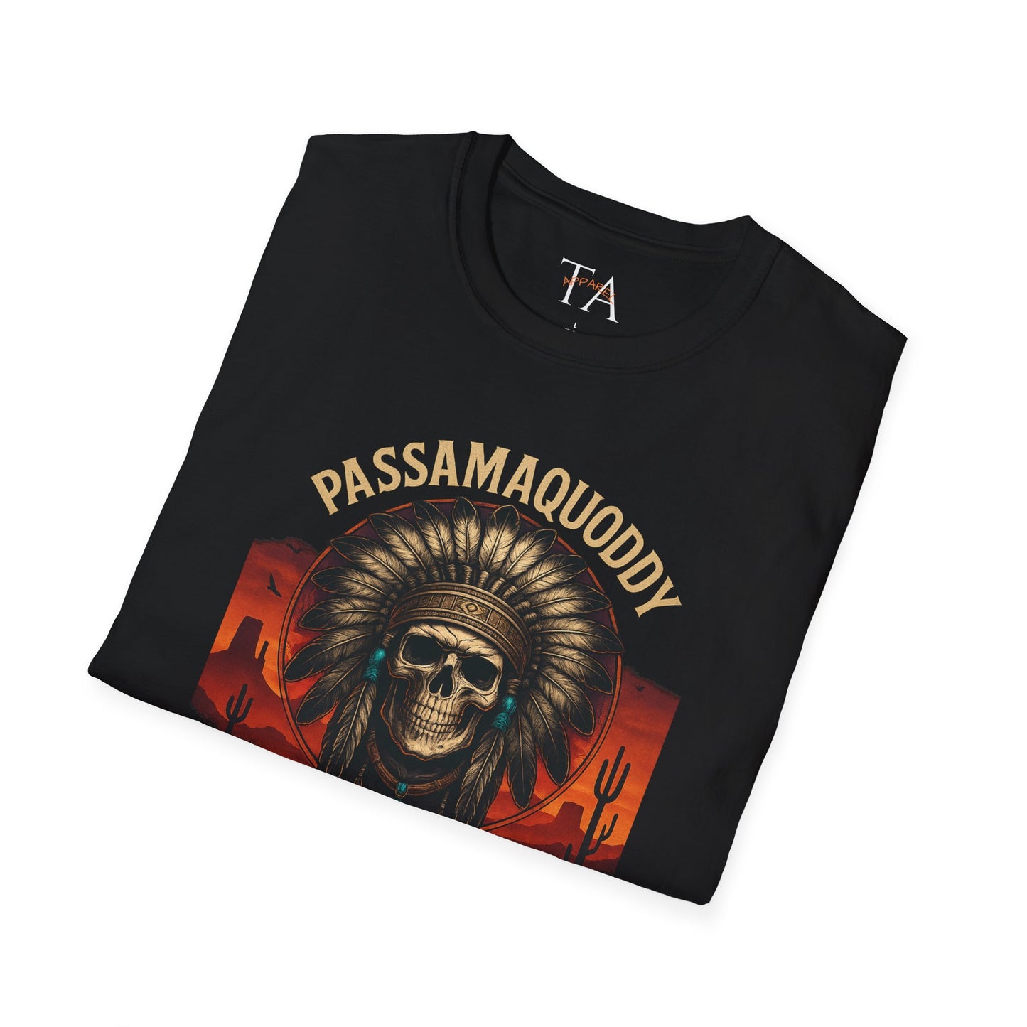 Tribal Graphic T-Shirt - Passamaquoddy Tribe Design10, Gift for Adventurers