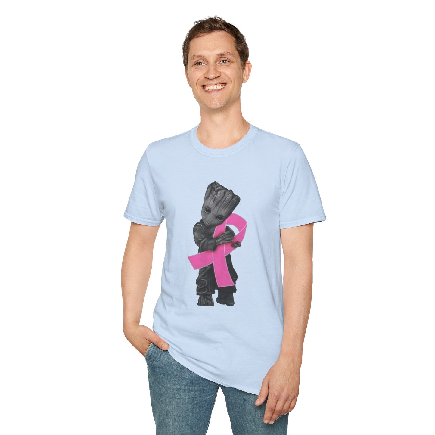 Breast Cancer Awareness Unisex T-Shirt, Groot Graphic Tee