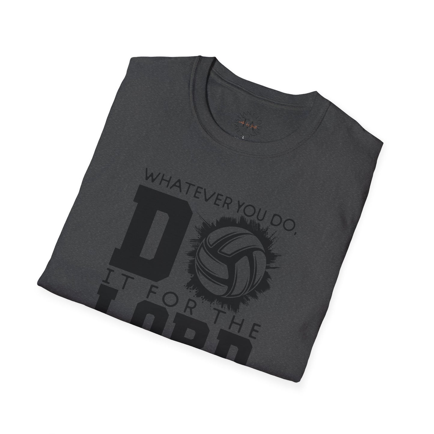Volleyball Christian Unisex T-Shirt - Do it for the Lord