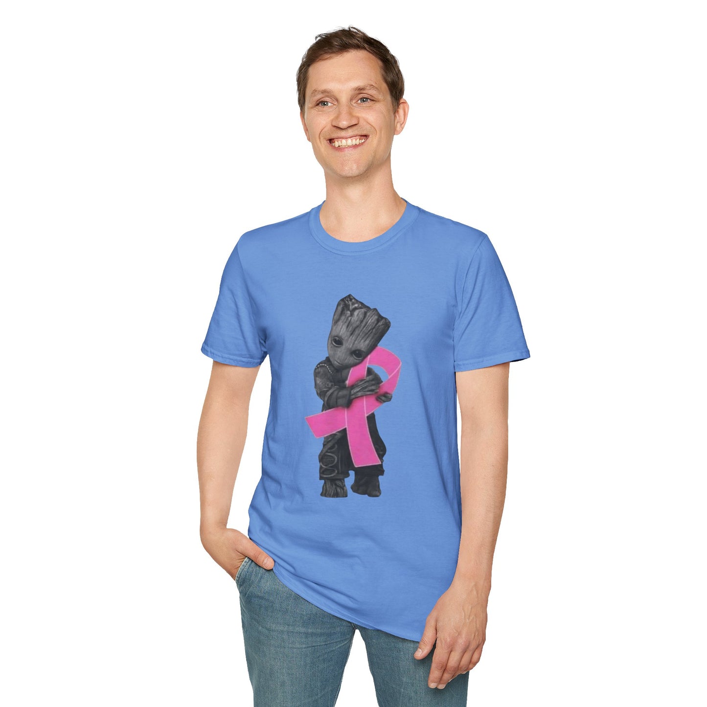 Breast Cancer Awareness Unisex T-Shirt, Groot Graphic Tee