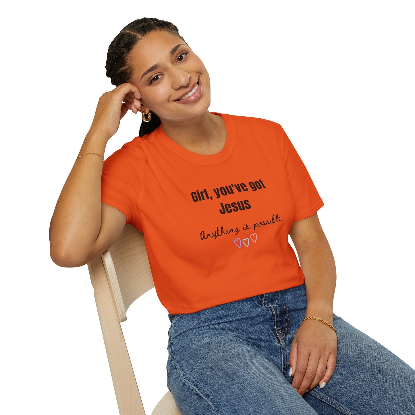 Faith Inspired Jesus T-Shirt Girl, You've got Jesus
