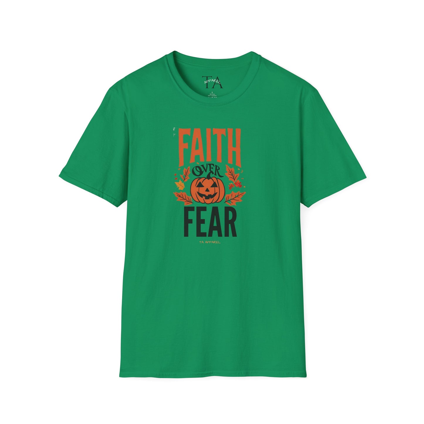 Faith Inspired Halloween T-Shirt "Faith Over Fear"