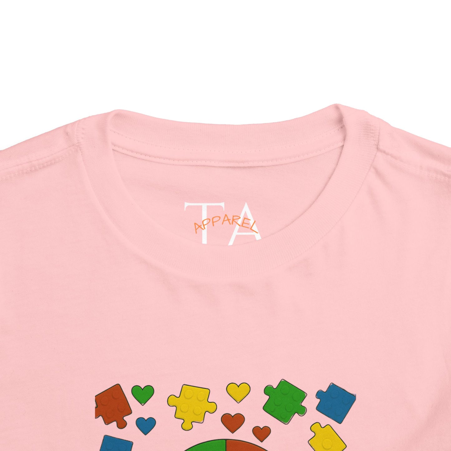 Autism Inspirational Tee - 'Fearfully and Wonderfully Made' - Toddler T-Shirt -  Cute Gift for Kids, Baby Shower, Religious Celebrations