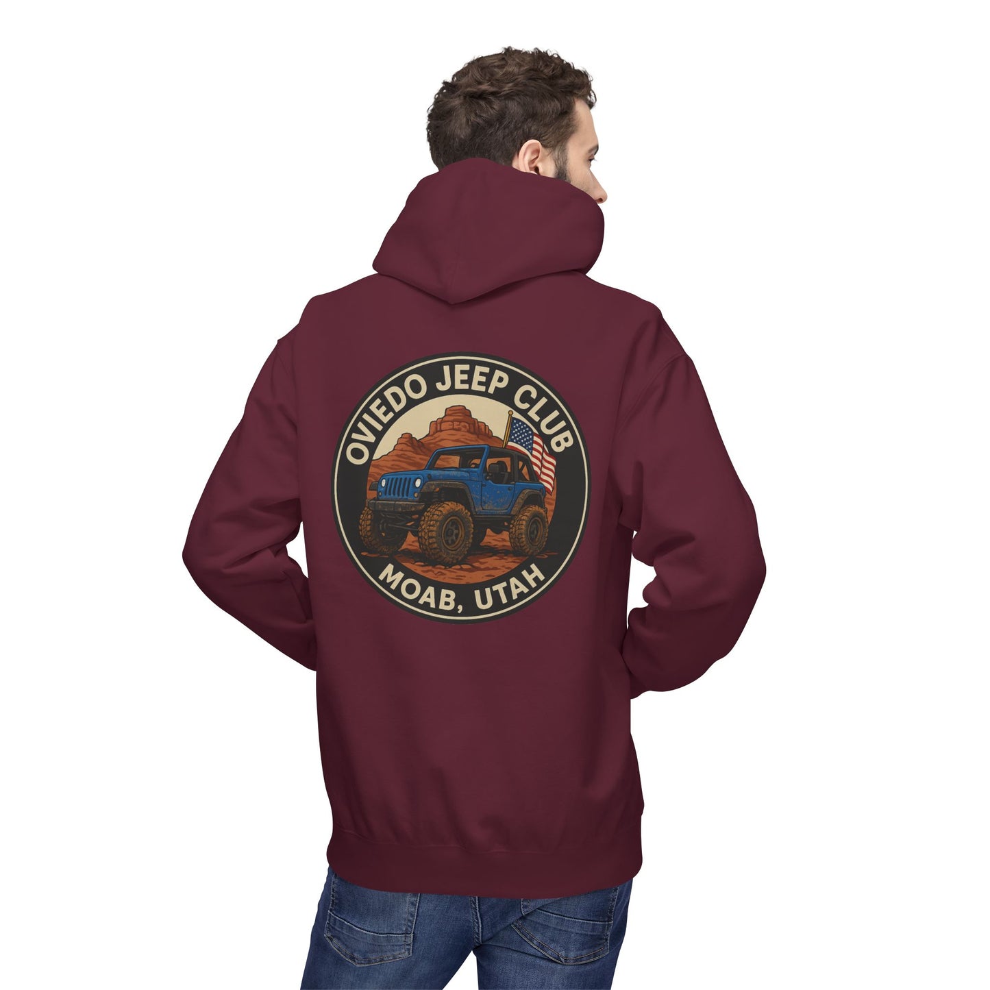 Oviedo Jeep Club Hoodie Off-Road Adventure Apparel Gift