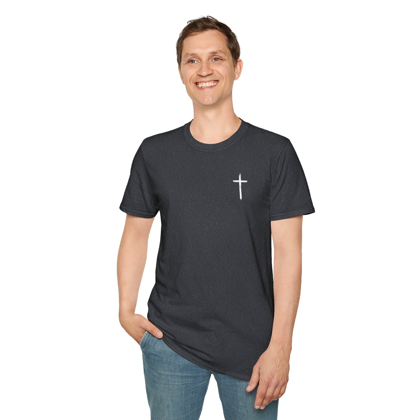 Faith-Inspired T-Shirt with Isaiah 41:10 Design - Customizable