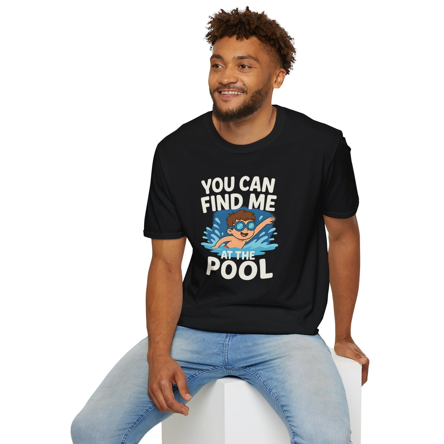 Kids Summer Pool Tee, Fun Tee for Boys, Kids Fashion, Summer Apparel, Pool Party Shirt, Swimwear Gift