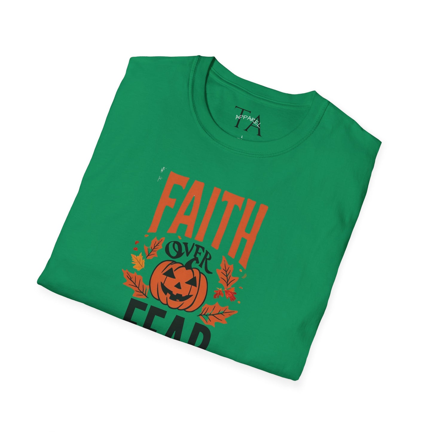 Faith Inspired Halloween T-Shirt "Faith Over Fear"