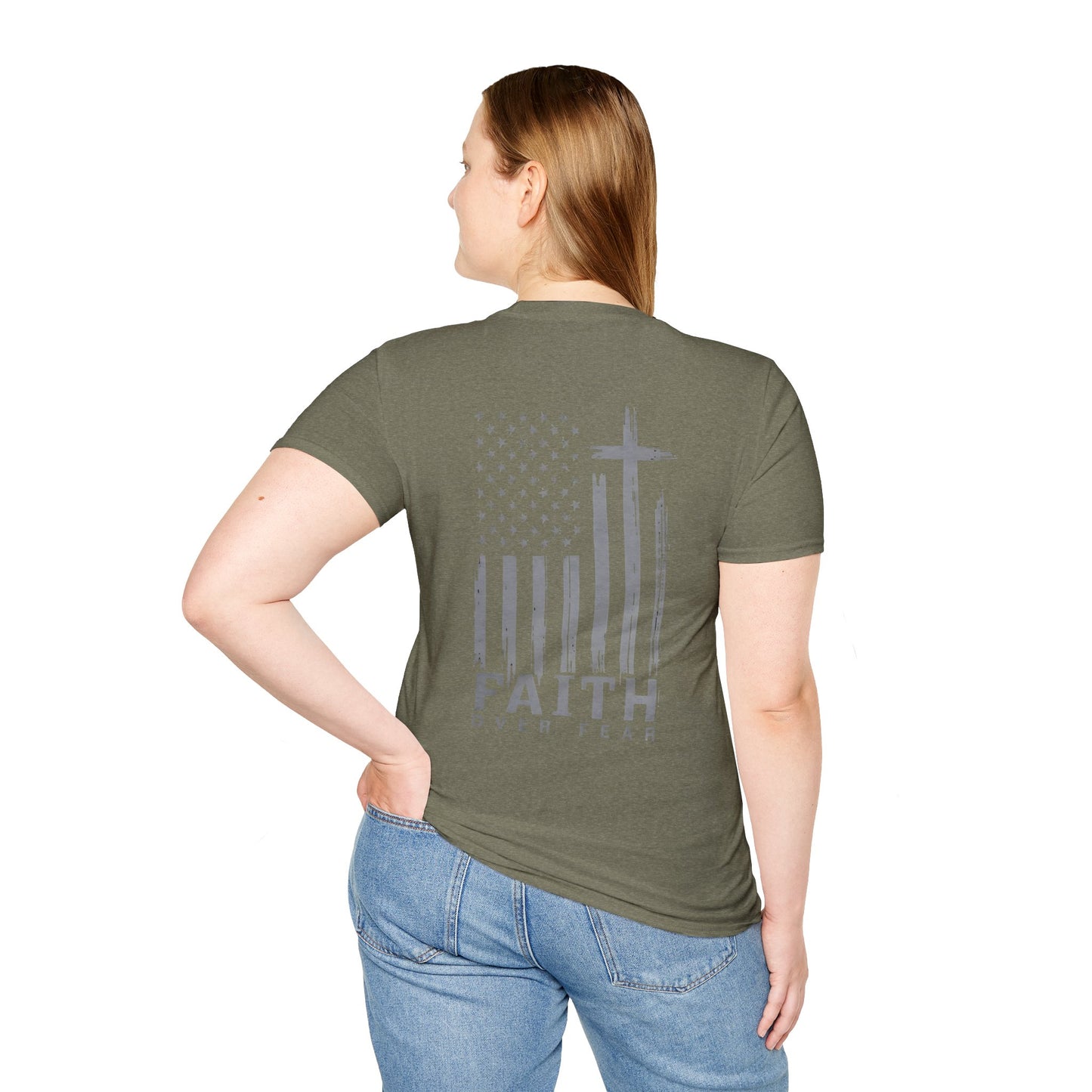 Faith Inspired Faith Over Fear Unisex Tee