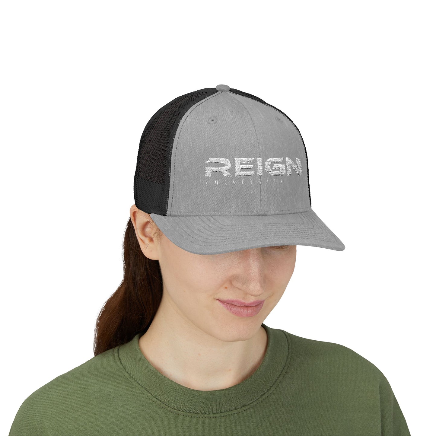 Reign Volleyball Design Stylish Snapback Cap for Volleyball Fans and Athletes