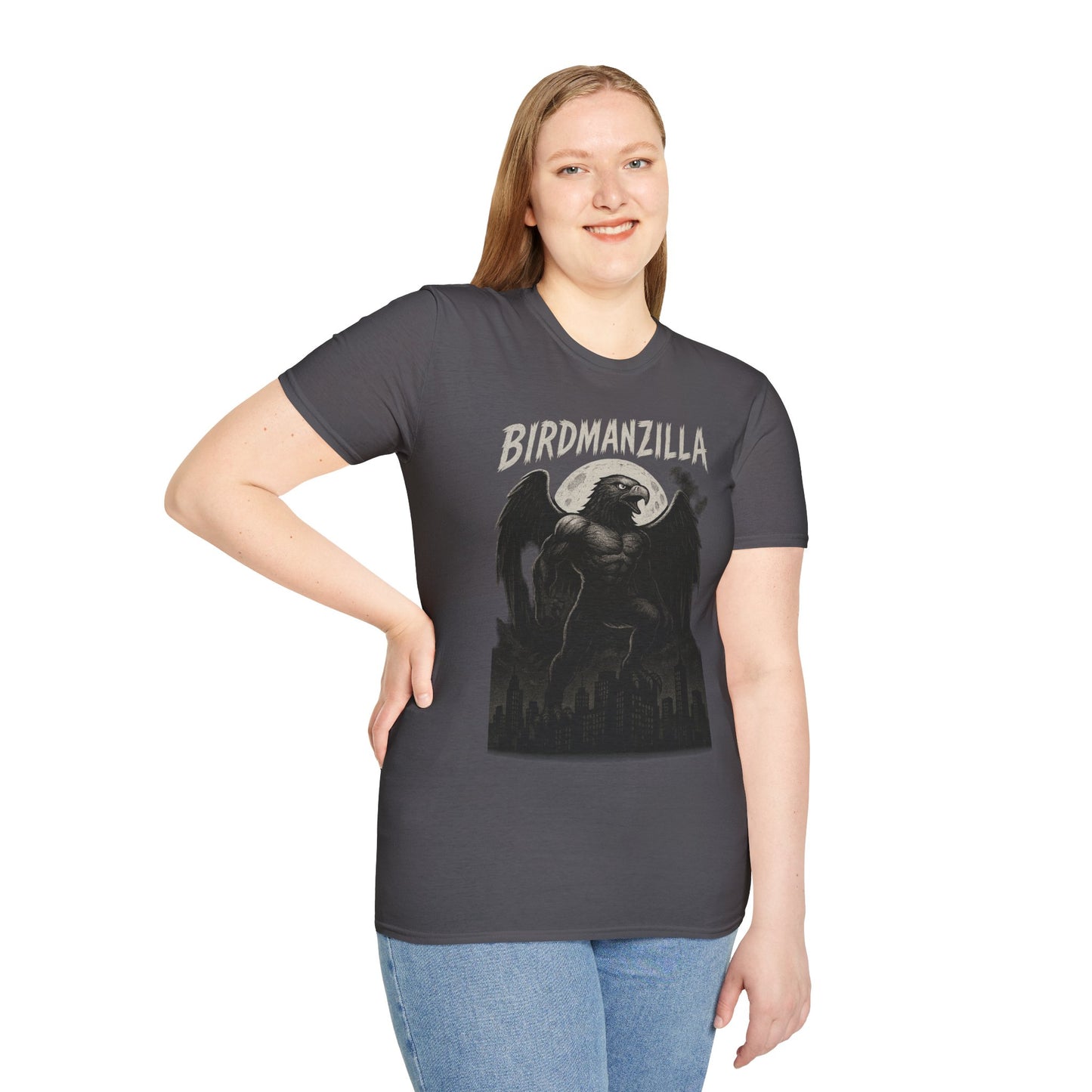 Birdmanzilla Graphic Tee - Unisex T-Shirt, Casual Wear, Unique Gift, Men's Fashion