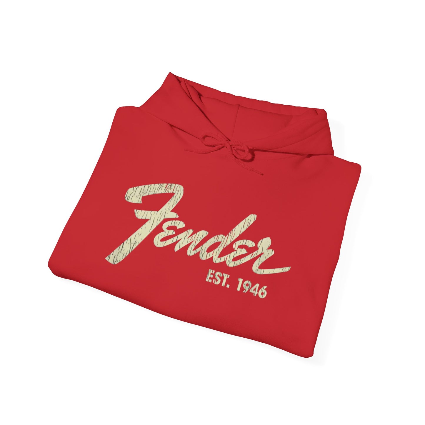 Fender Est 1946 Hoodie - Music Lovers Graphic Sweatshirt