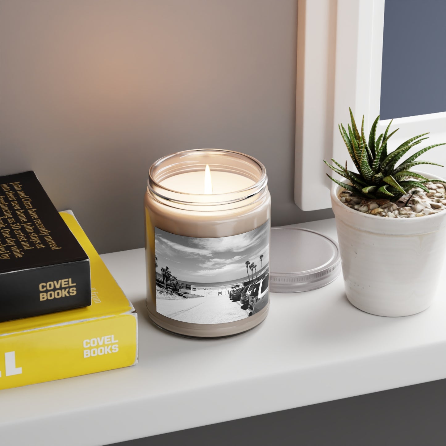Scented Candle Day at Daytona Beach - Cozy Coastal Scented Soy Candle | Beach Vibes, Home Decor, Aromatherapy Gift, Relaxation, Housewarming