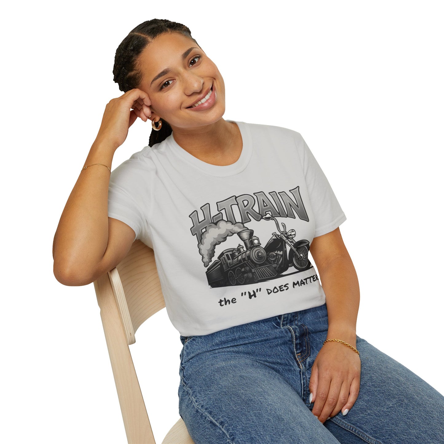 H-Train Vintage Unisex T-Shirt | Cool Gifts for Motorcycle Lovers