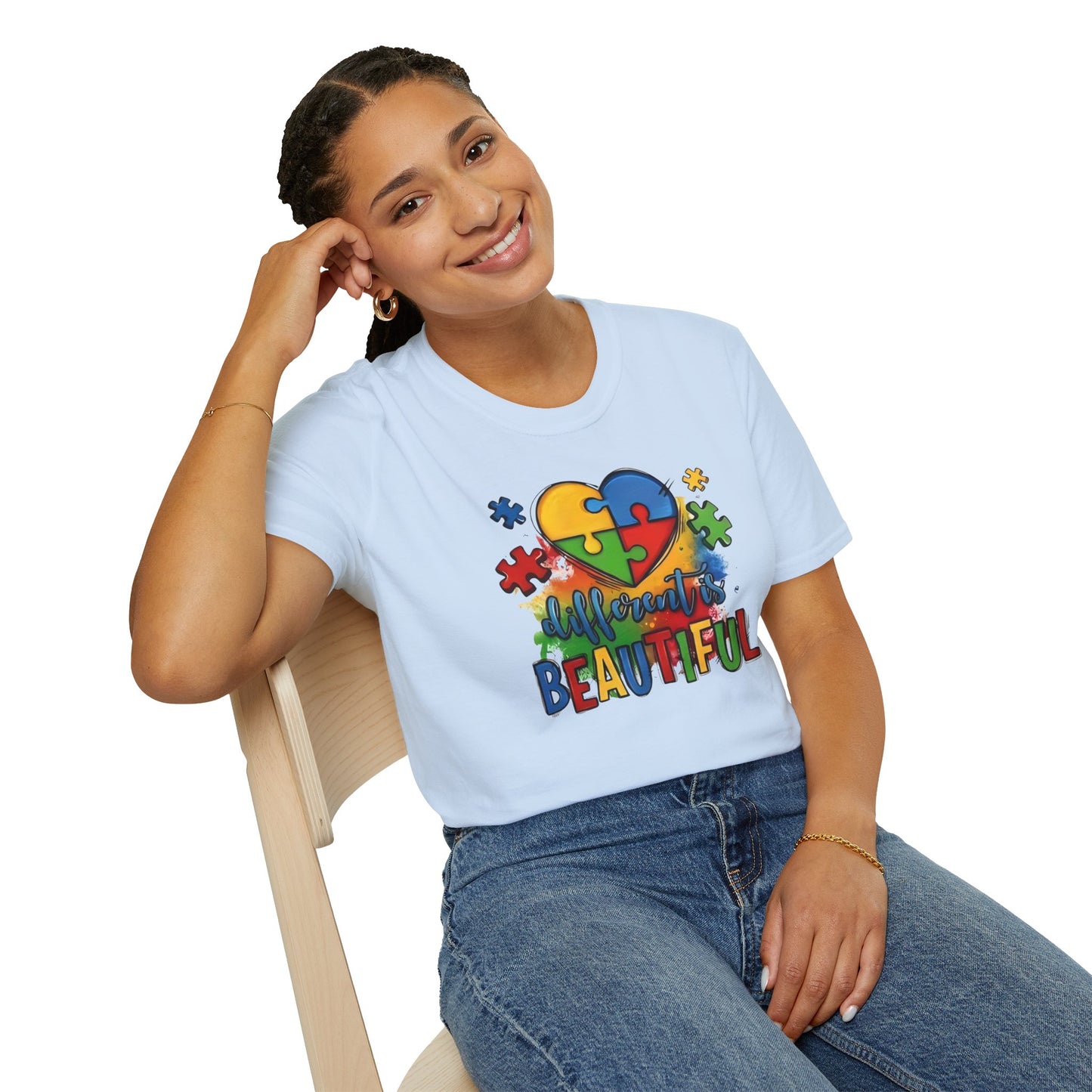 Autism Awareness Different is Beautiful T-Shirt