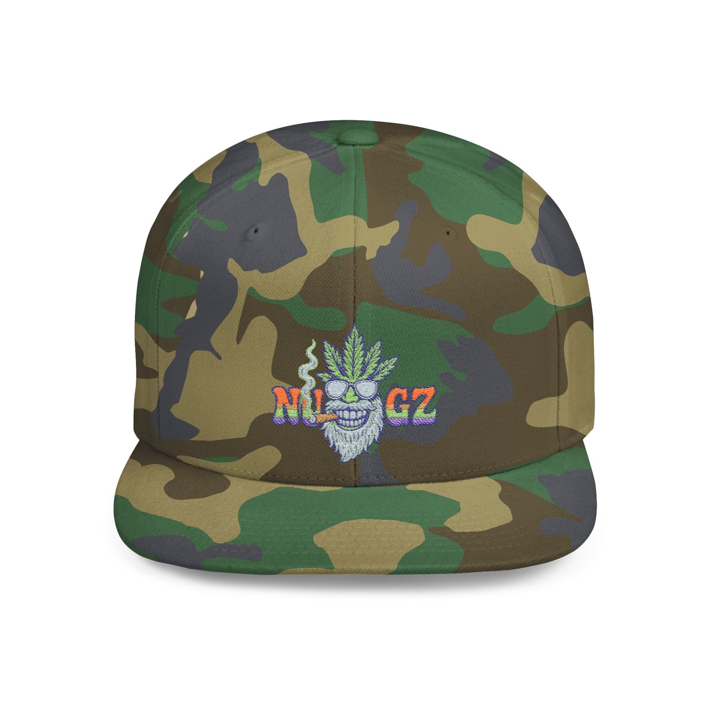 NUGZ Trendy Snapback Flat Bill Cap for Everyday Style, Perfect Gift for Men & Women, Summer Vibes