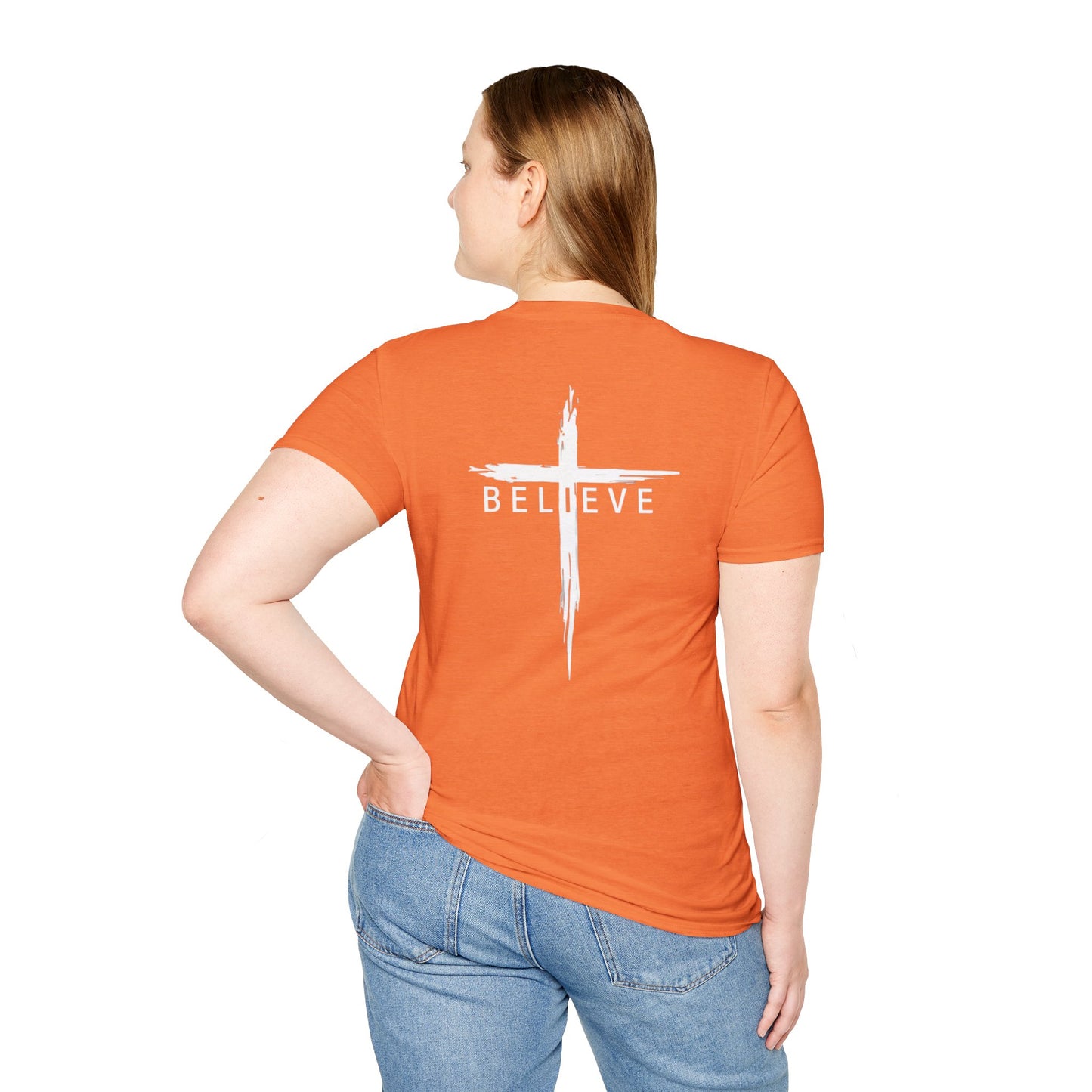 Faith Inspired Believe Cross Unisex T-Shirt