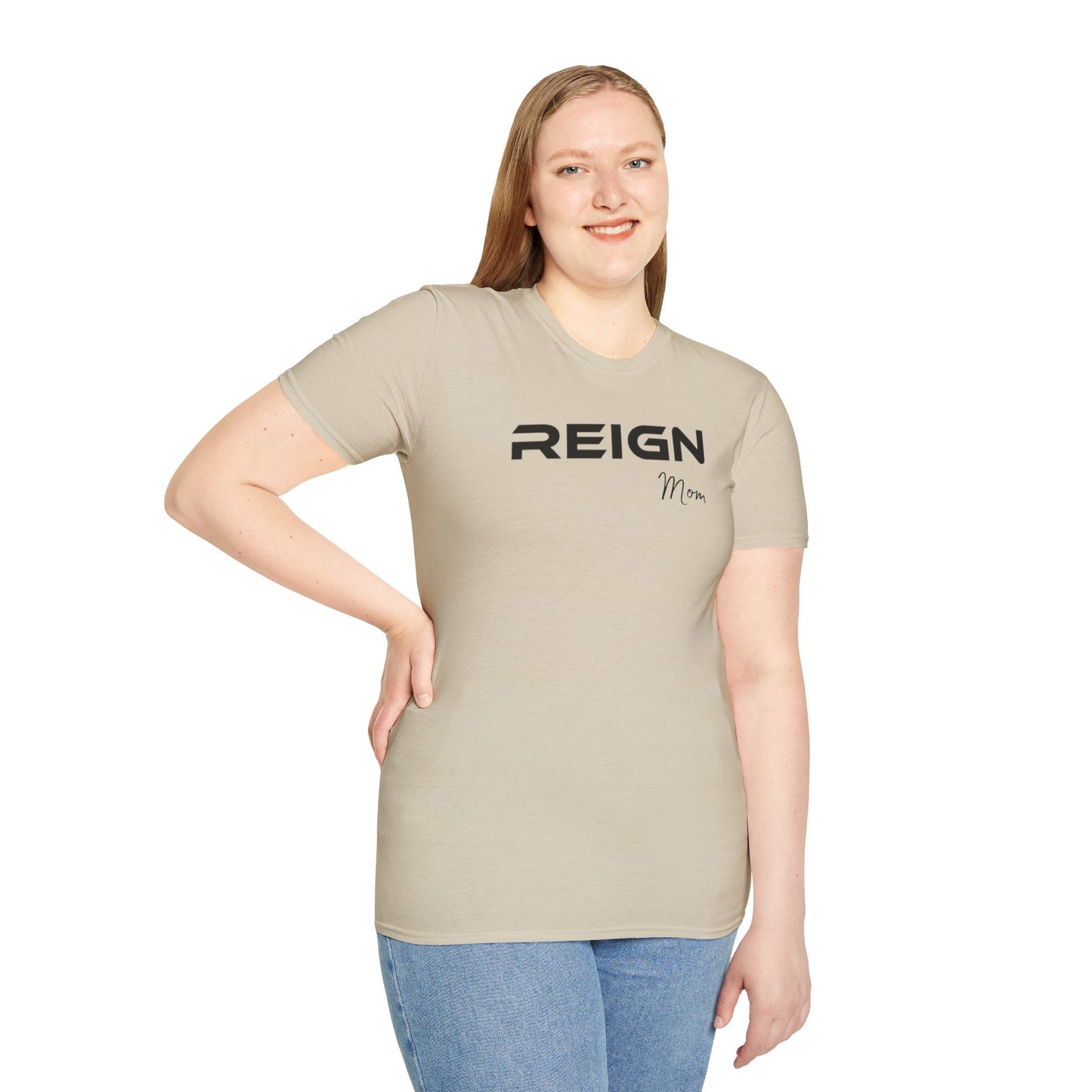 REIGN Mom Logo T-Shirt - Volleyball