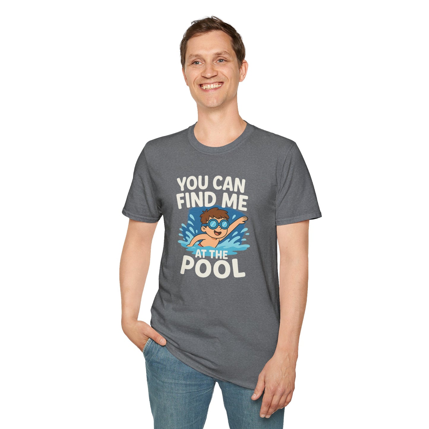 Kids Summer Pool Tee, Fun Tee for Boys, Kids Fashion, Summer Apparel, Pool Party Shirt, Swimwear Gift