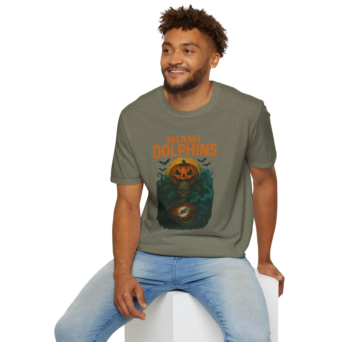 Halloween Spooky Dolphins T-Shirt