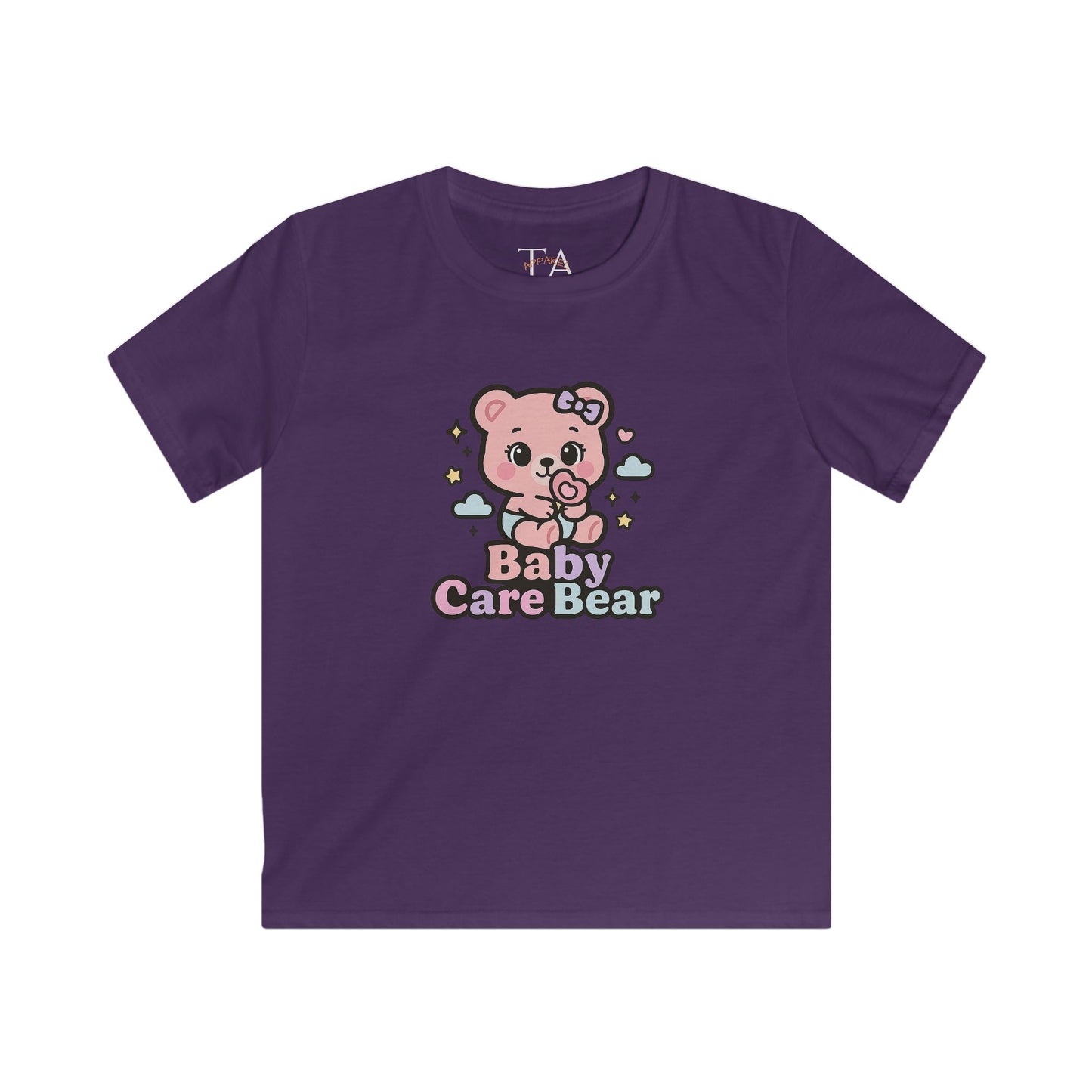 Cute Baby Bear Kids Tee, Fun T-Shirt for Birthdays, Playdates, Gift, Sweet Dreams, Cozy Comfort, Child Apparel
