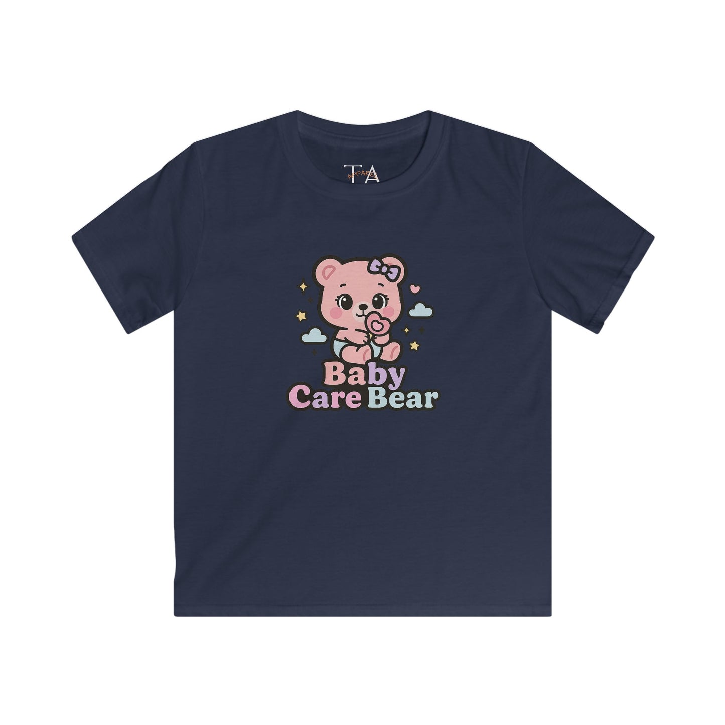 Cute Baby Bear Kids Tee, Fun T-Shirt for Birthdays, Playdates, Gift, Sweet Dreams, Cozy Comfort, Child Apparel