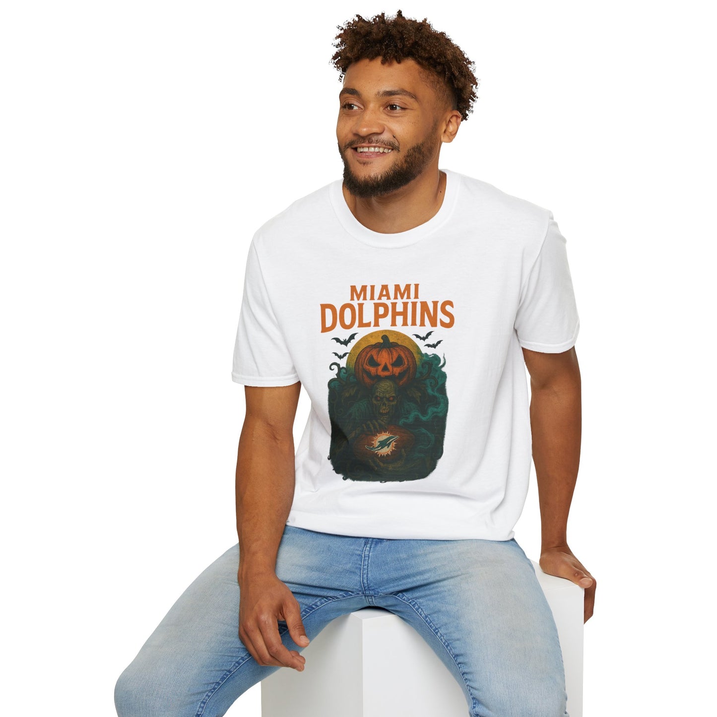 Halloween Spooky Dolphins T-Shirt
