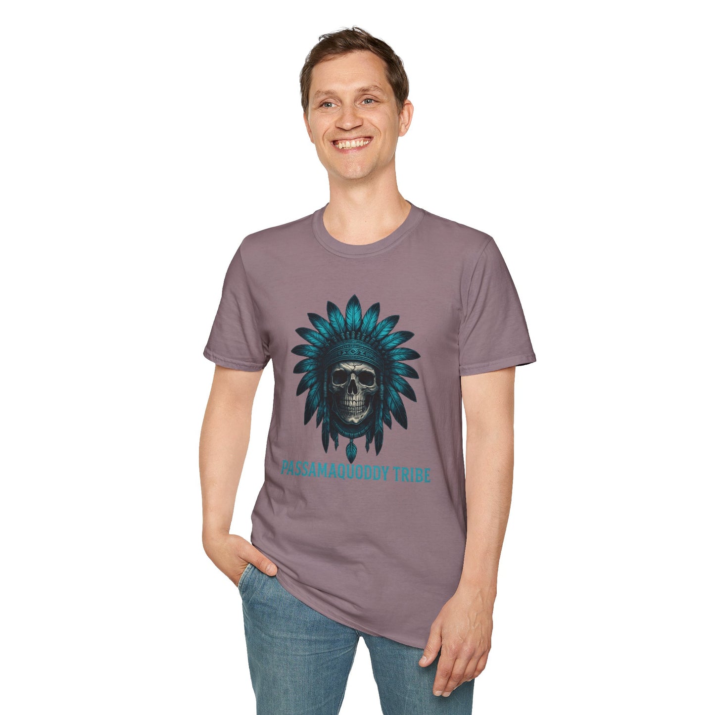 Tribal Graphic T-Shirt - Passamaquoddy Tribe Design5, Gift for Adventurers