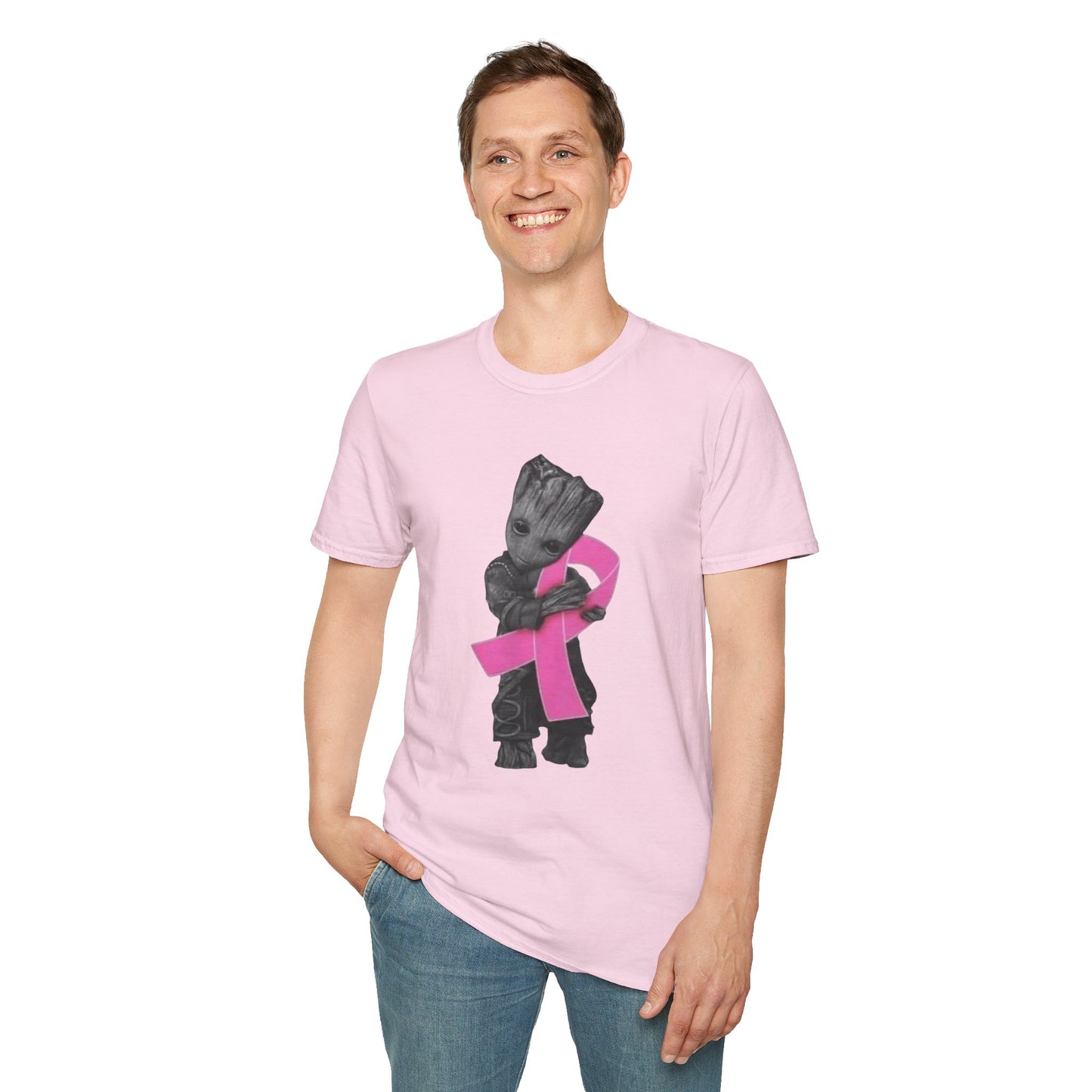 Breast Cancer Awareness Unisex T-Shirt, Groot Graphic Tee
