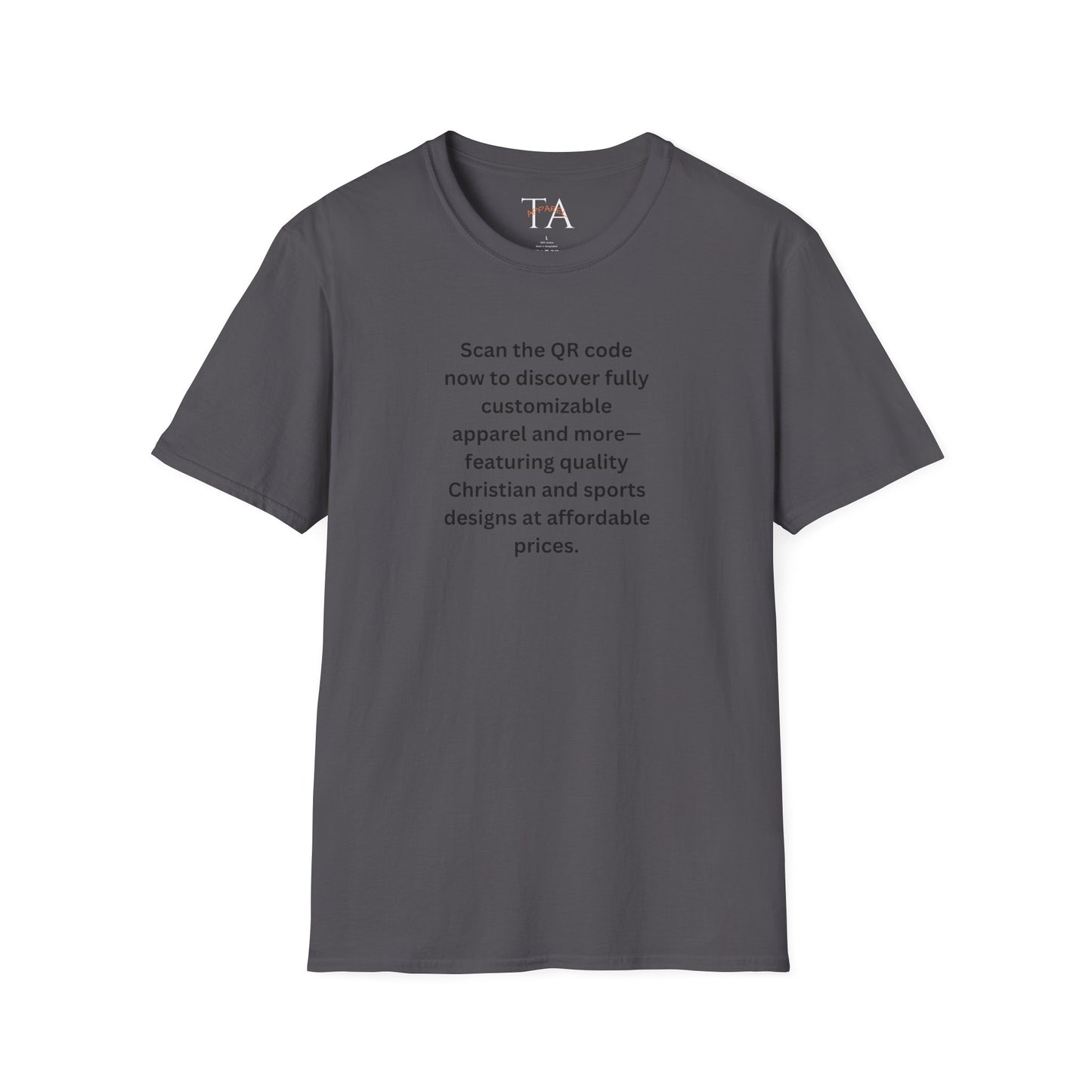 Customizable QR Code T-Shirt