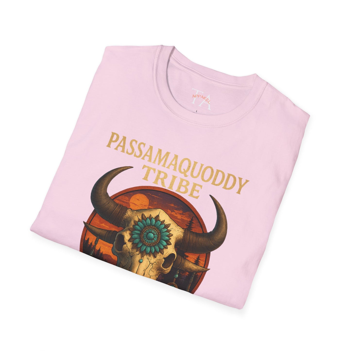 Tribal Graphic T-Shirt - Passamaquoddy Tribe Design2, Gift for Adventurers