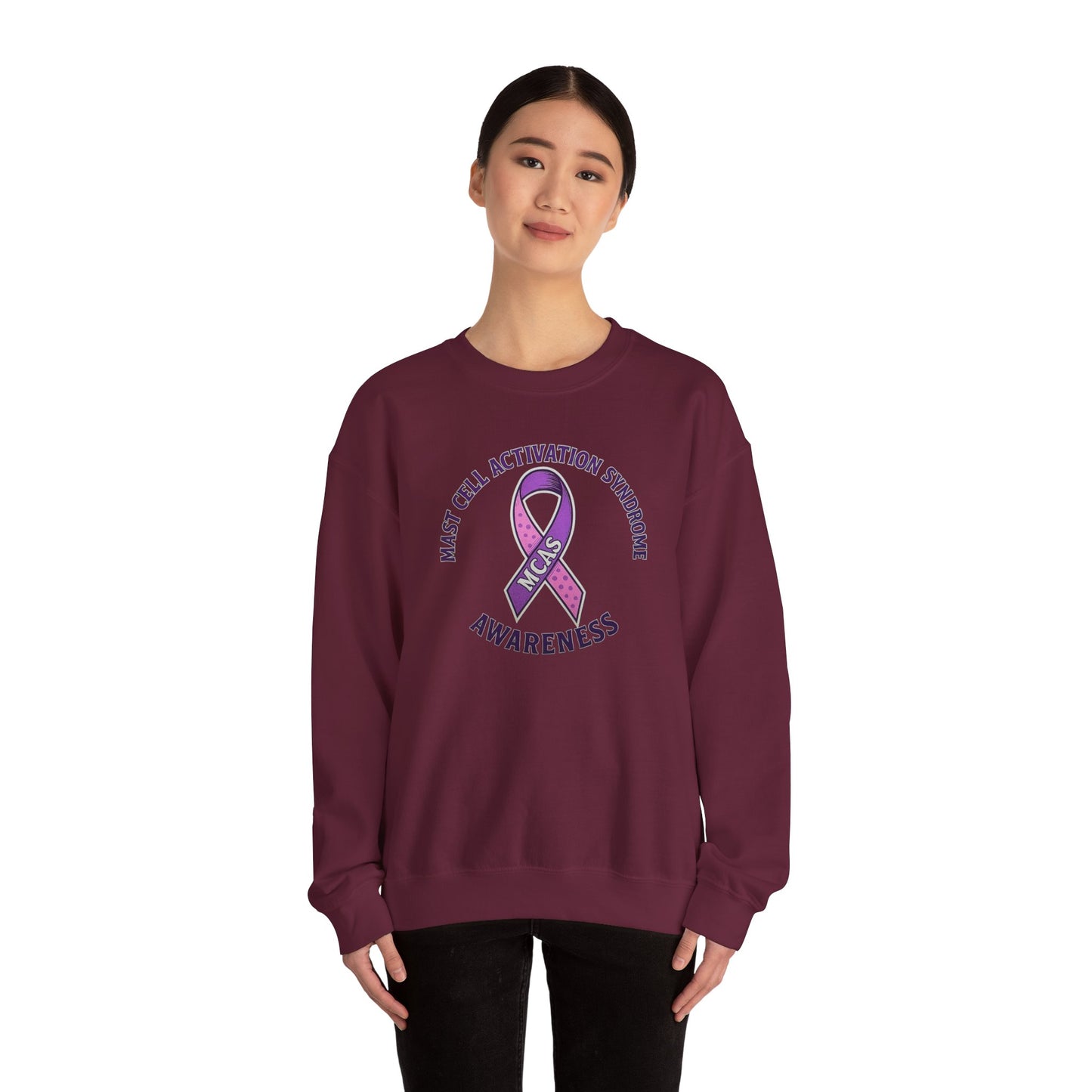 Mast Cell Activation Syndrome Awareness Crewneck Sweatshirt