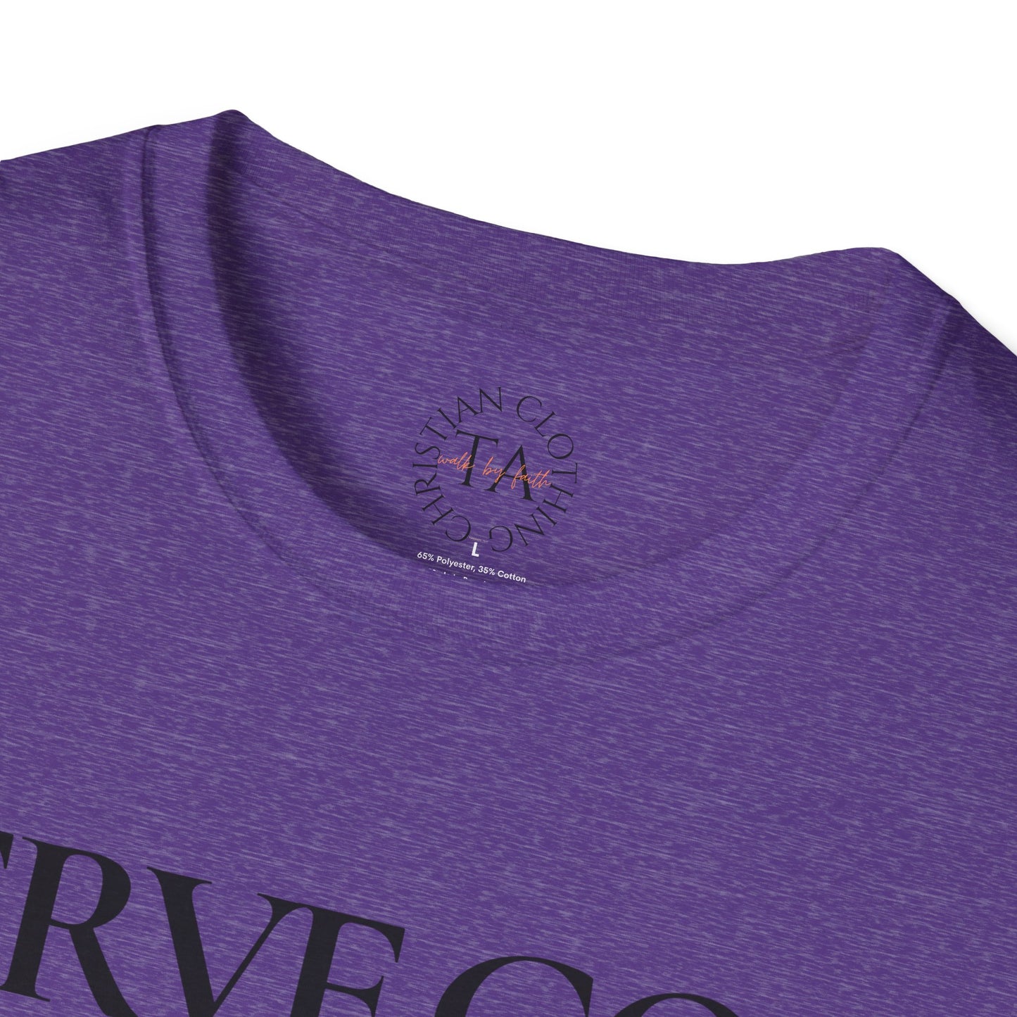 Faith Inspired "Serve God" T-Shirt - Inspirational Faith-Based Christian Gift