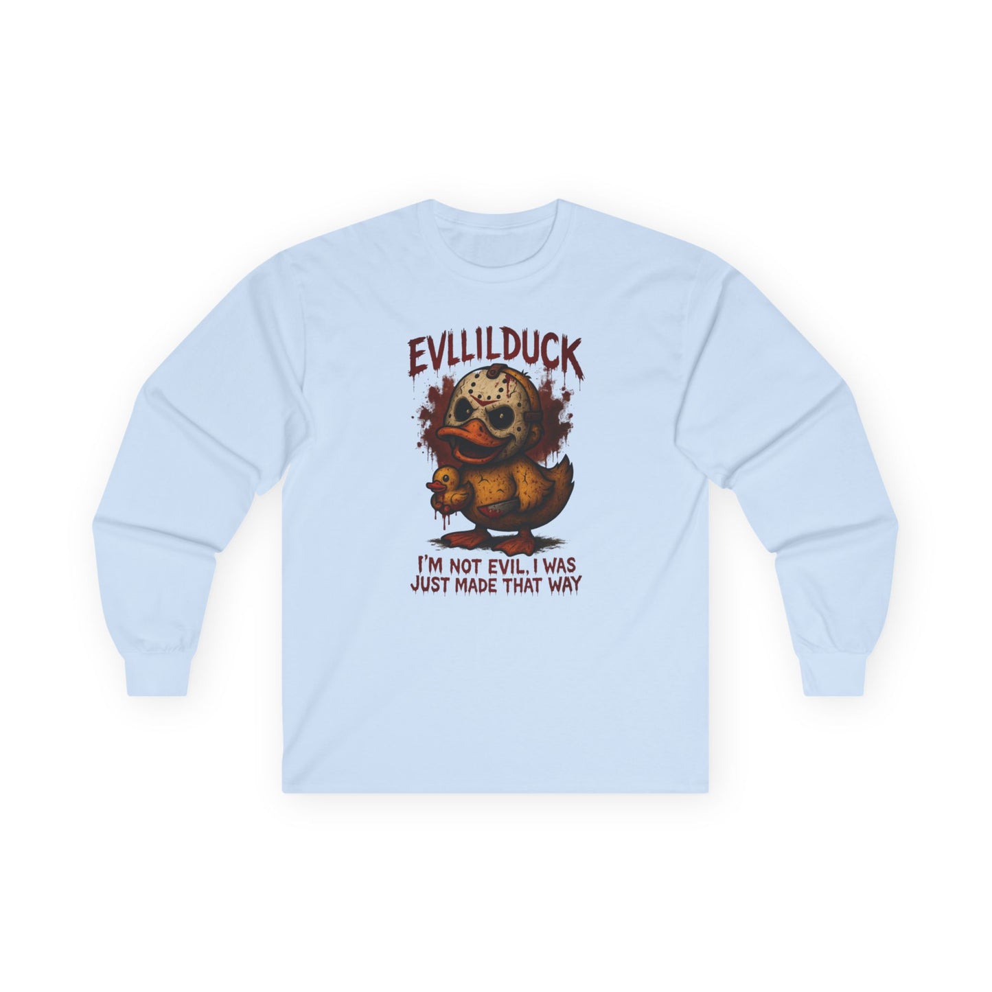 Evllilduck Long Sleeve Tee - Halloween Costume & Birthday Gift
