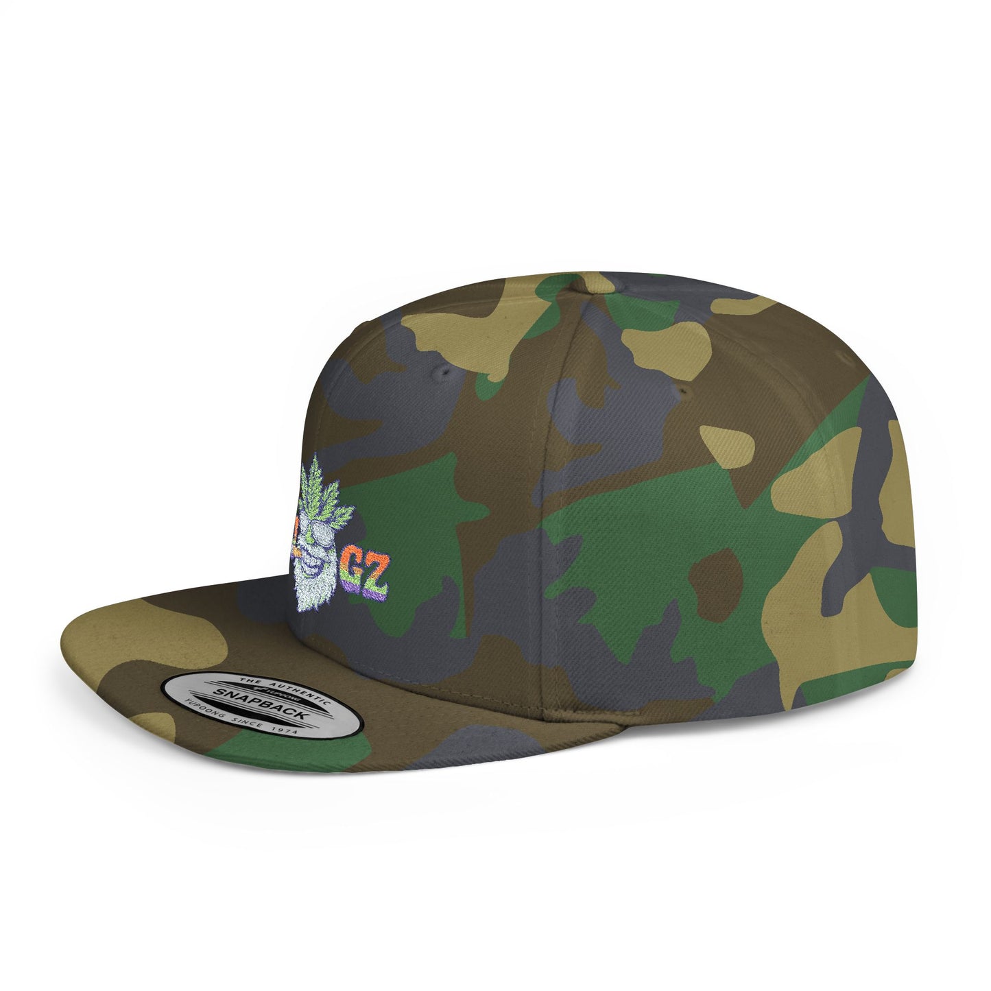 NUGZ Trendy Snapback Flat Bill Cap for Everyday Style, Perfect Gift for Men & Women, Summer Vibes