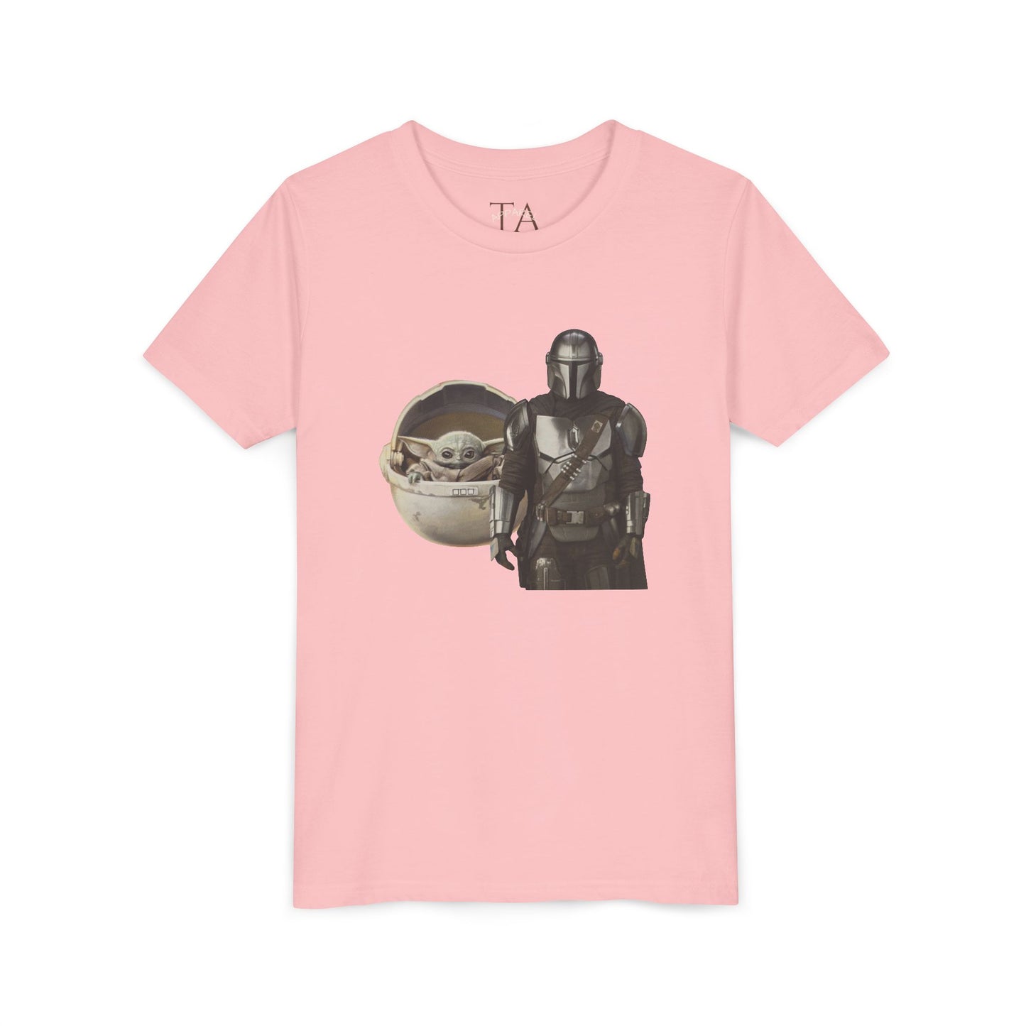 Kids Star Wars Inspired Youth Tee, Mandalorian T-Shirt, Grogu Shirt, Galaxy Adventure, Kids Summer Outfit, Birthday Gift
