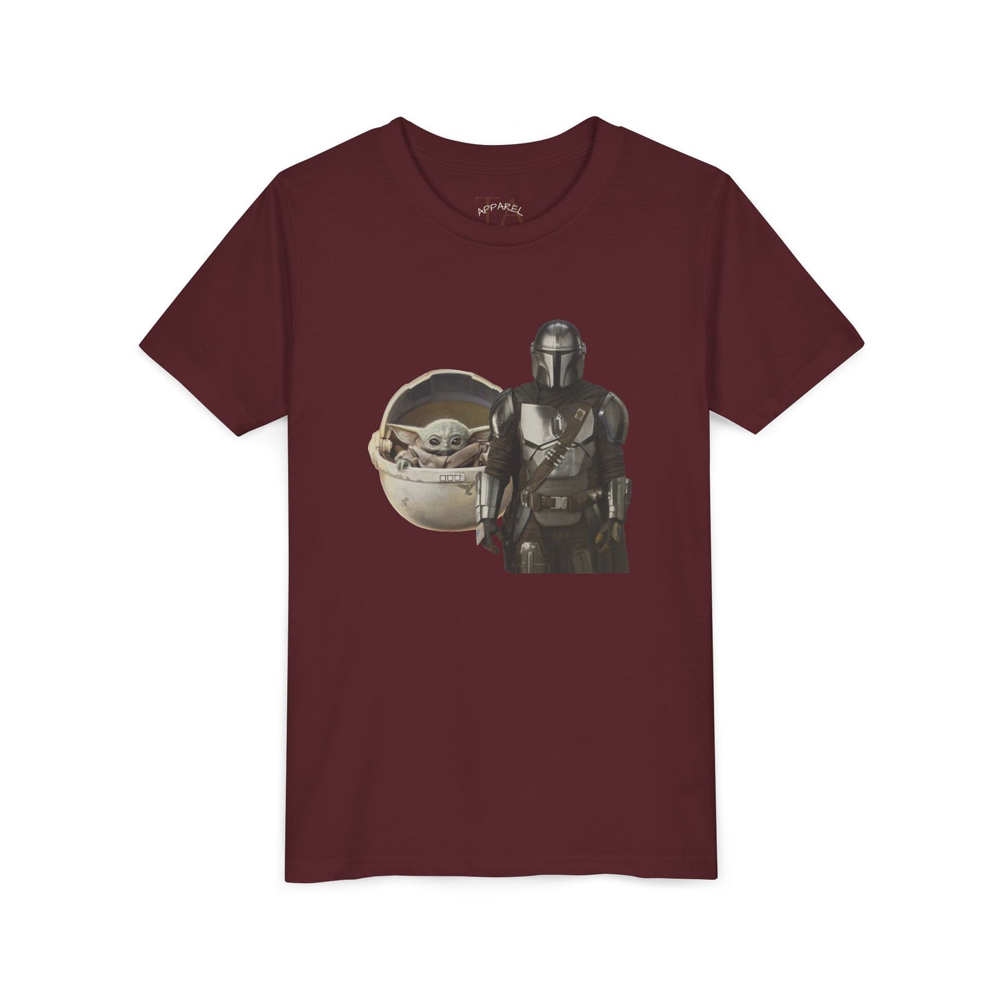 Kids Star Wars Inspired Youth Tee, Mandalorian T-Shirt, Grogu Shirt, Galaxy Adventure, Kids Summer Outfit, Birthday Gift