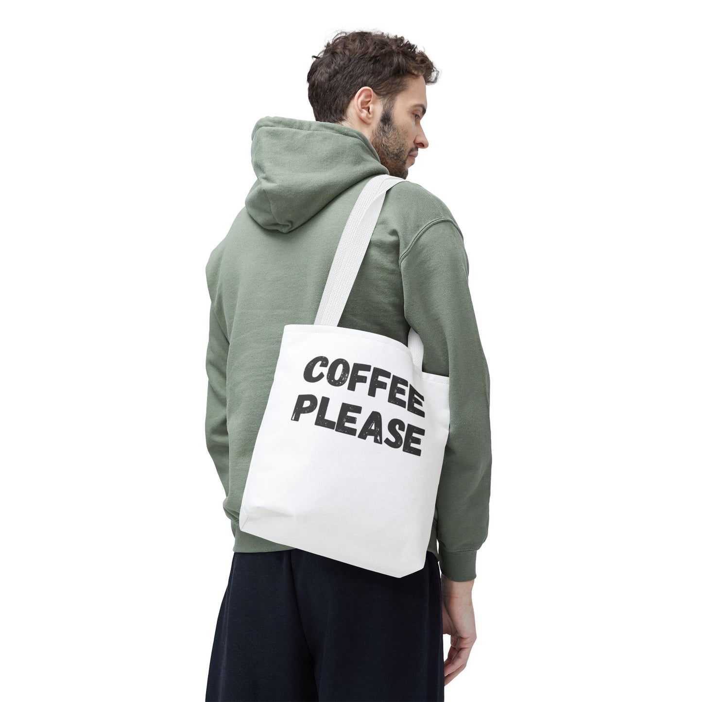 Coffee Lover Tote Bag - Perfect for Grocery, Beach, Books, Gift, Reusable Shopping