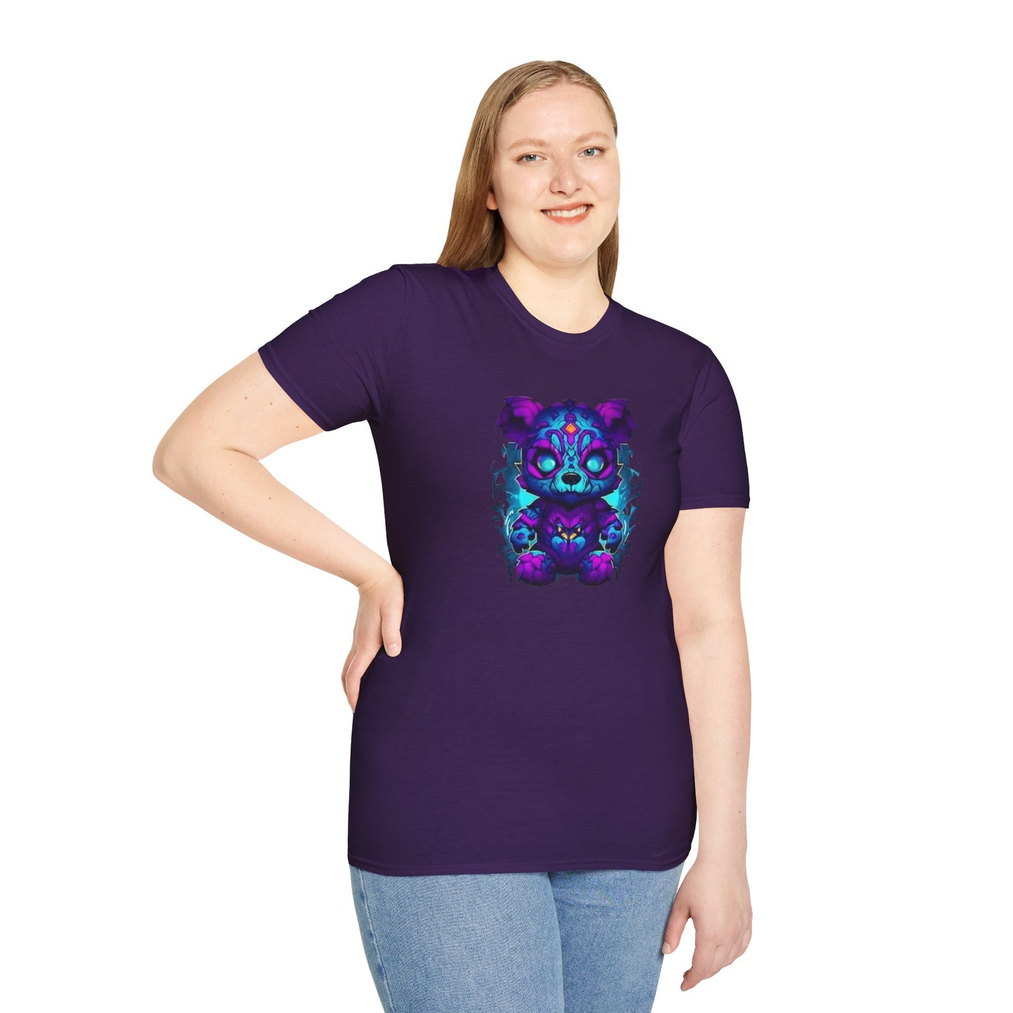 Unisex Colorful Bear T-Shirt
