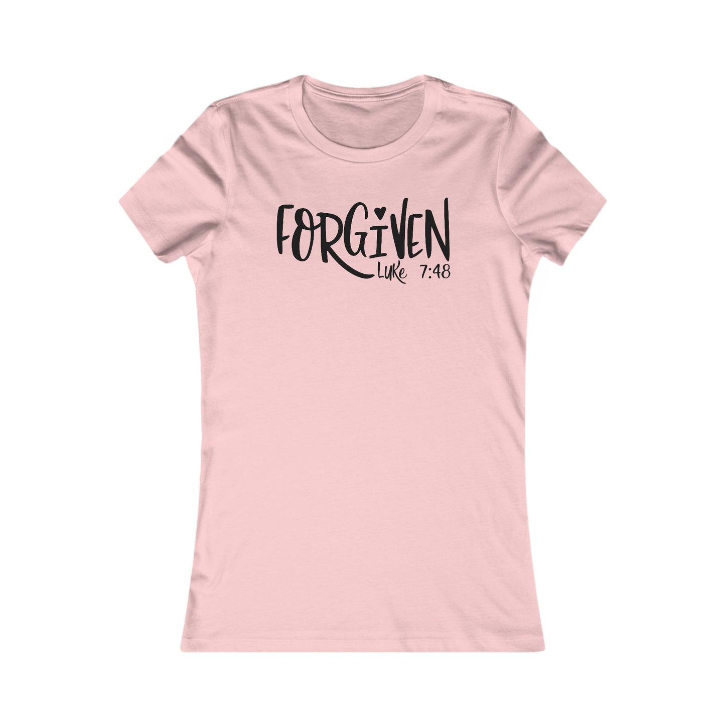 Women's Forgiven Tee | Christian T-Shirt, Faith Apparel, Inspirational Gift, Religious Wear, Bible Verse Shirt