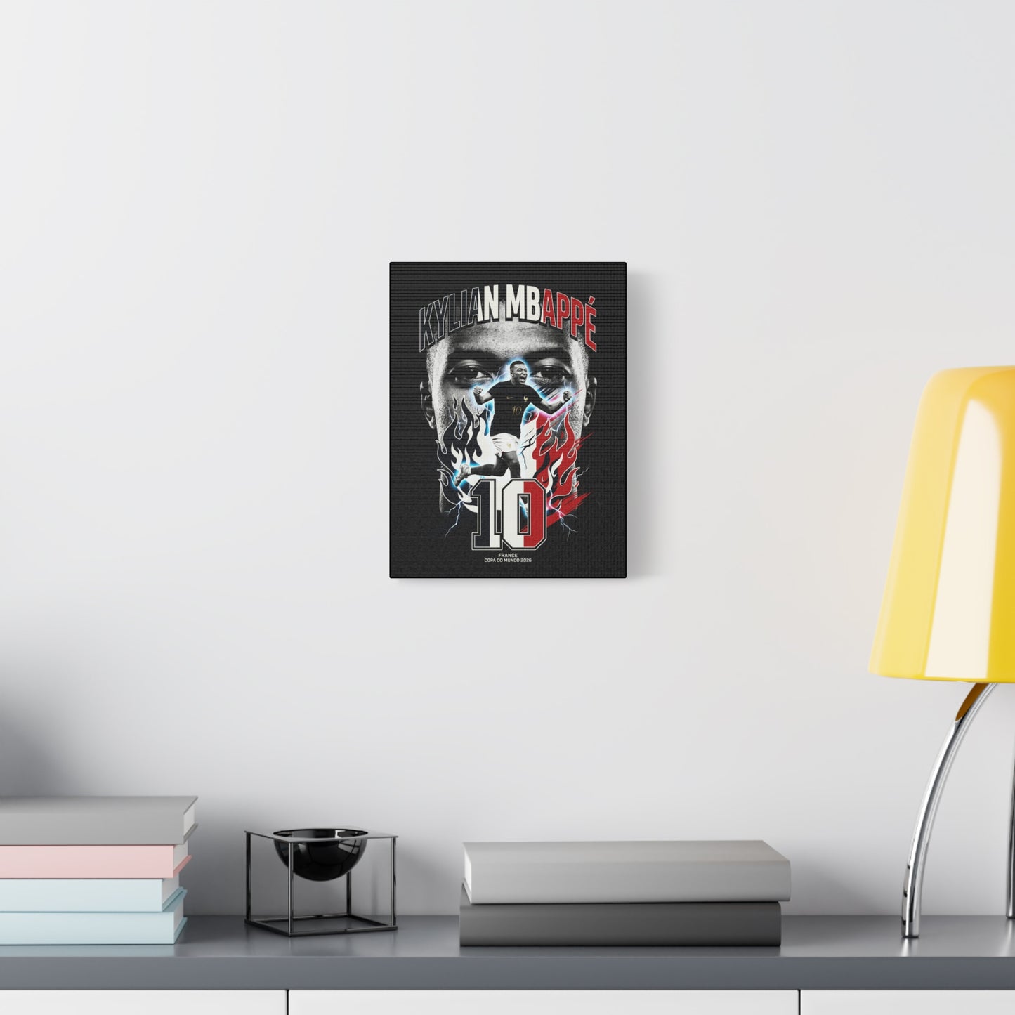 Mbappe - Matte Canvas, Stretched, 1.25"