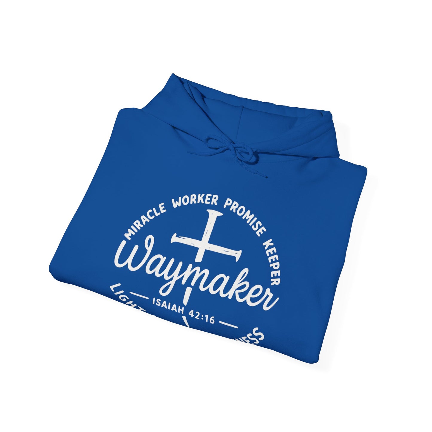 Faith Inspired Waymaker Hoodie - Cozy Sweatshirt for Faith Lovers and Celebrations