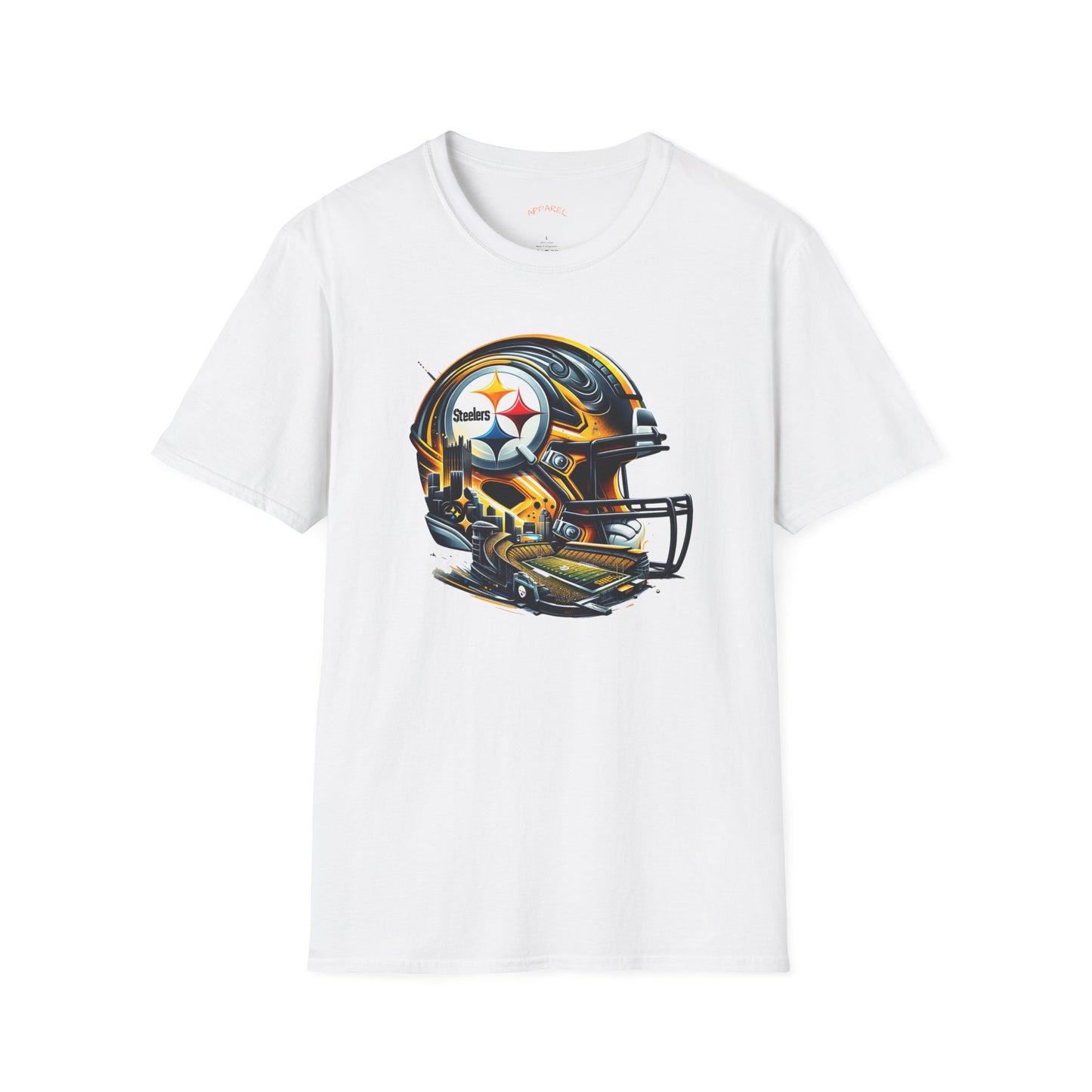 Bold Football Helmet Unisex T-Shirt | Sports Fan Tee
