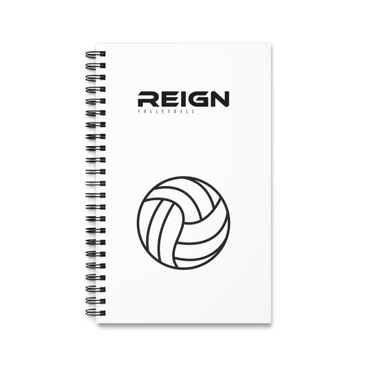 Volleyball Spiral Customizable Journal, Volleyball Lover Gift, Sports Notebook, Team Captain Planner, Personalized Athlete Diary, Coach